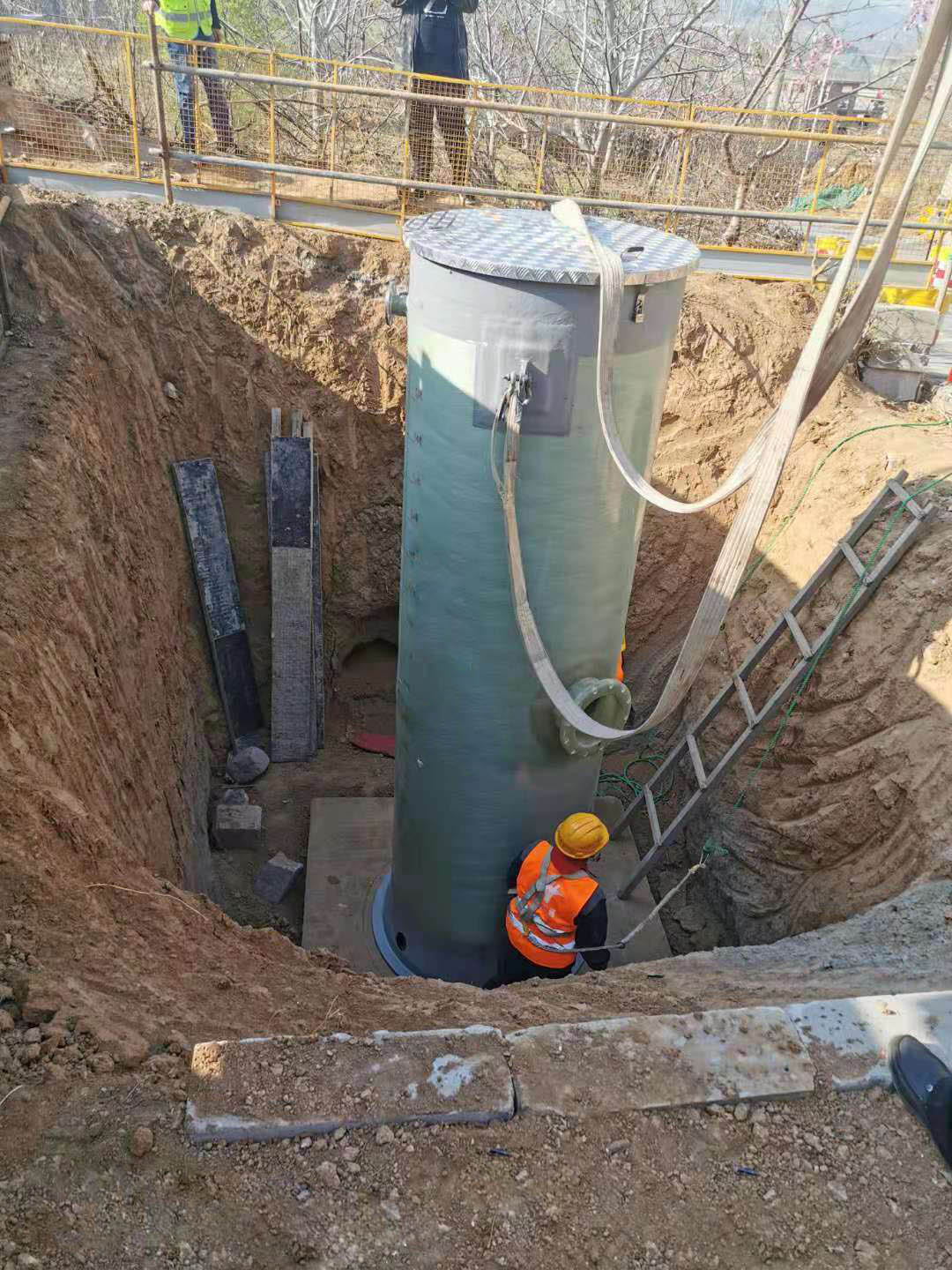 東山濟南市農村一體化預制泵站案例